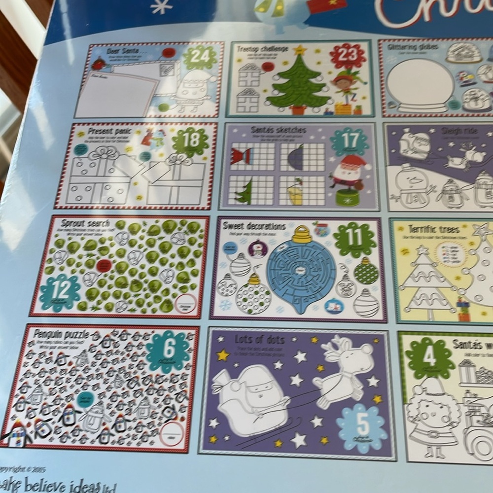 Countdown To Christmas, 24 Days of Awesome Advent Activities For Kids NEW - Picture 5 of 5